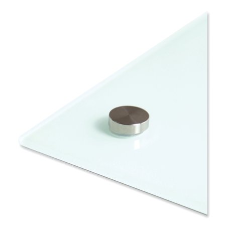 U Brands Glass Dry Erase Board, 70 x 47, White Surface 2301U00-01